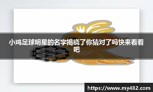 小鸡足球明星的名字揭晓了你猜对了吗快来看看吧