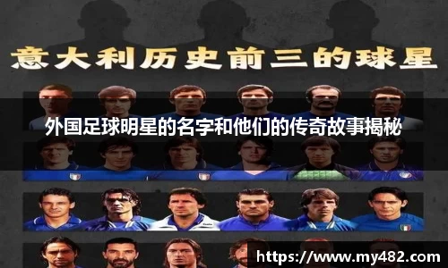 外国足球明星的名字和他们的传奇故事揭秘